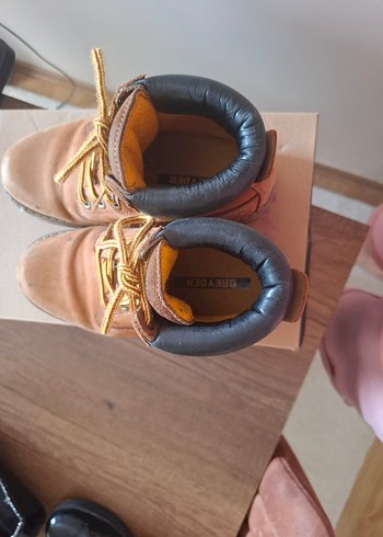 GREYDER Kahverengi Deri Kadın Bot - Görsel 5