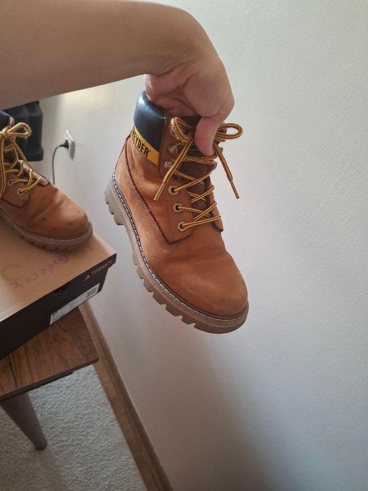 GREYDER Kahverengi Deri Kadın Bot - Görsel 3