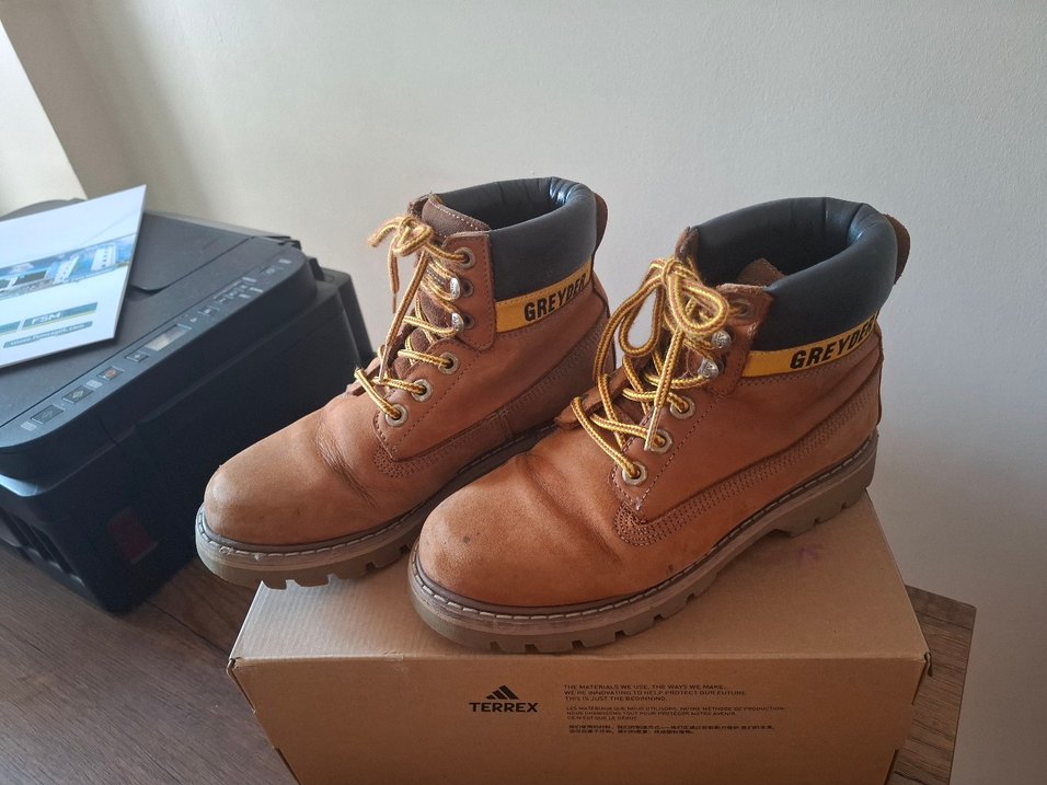 GREYDER Kahverengi Deri Kadın Bot - Görsel 2