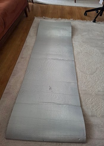 Gri Egzersiz Matı Kaymaz Yüzeyli