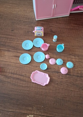 ORJİNAL TOYZSHOP ÜRÜNÜ Pembe Modern Mutfak Oyuncak Seti - Görsel 14