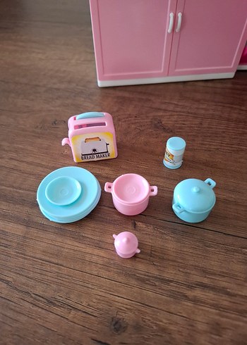 ORJİNAL TOYZSHOP ÜRÜNÜ Pembe Modern Mutfak Oyuncak Seti - Görsel 11