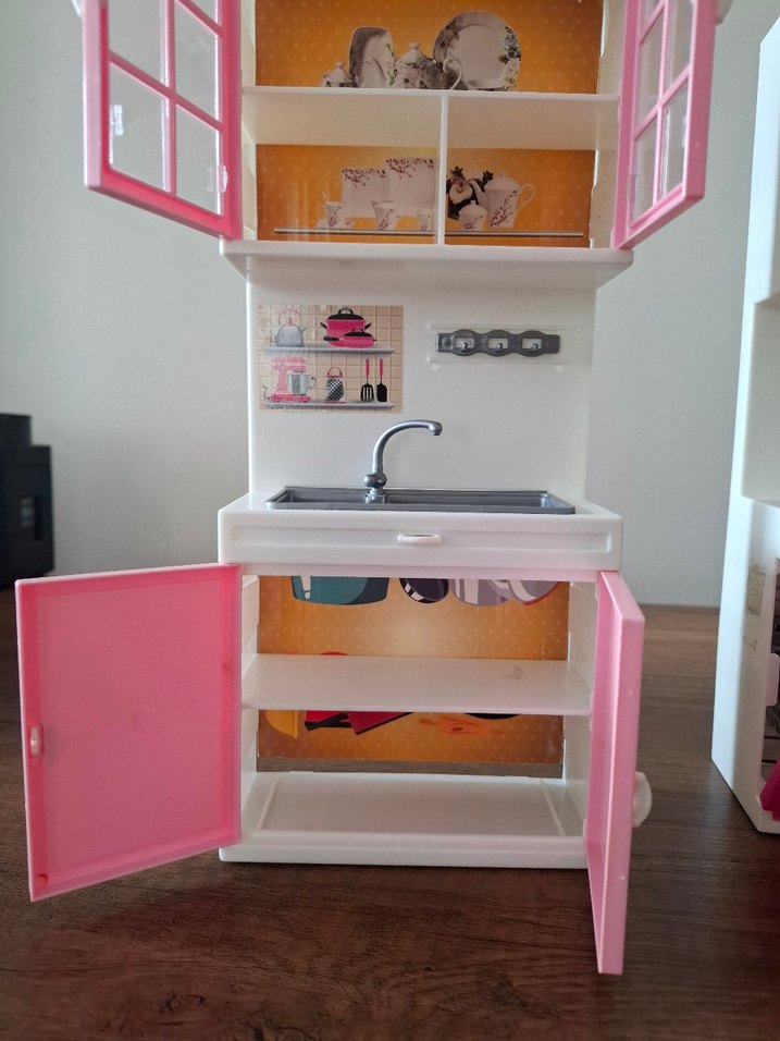 ORJİNAL TOYZSHOP ÜRÜNÜ Pembe Modern Mutfak Oyuncak Seti - Görsel 2