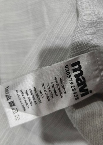 Erkek Beyaz Keten Gömlek Uzun Kollu mavi - Görsel 3