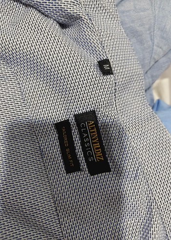 Gri Keten Uzun Kollu Erkek Gömlek Altınyıldız - Görsel 3