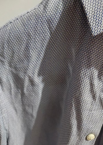 Gri Keten Uzun Kollu Erkek Gömlek Altınyıldız - Görsel 2