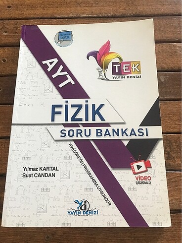 Ayt fizik soru bankası yayın denizi