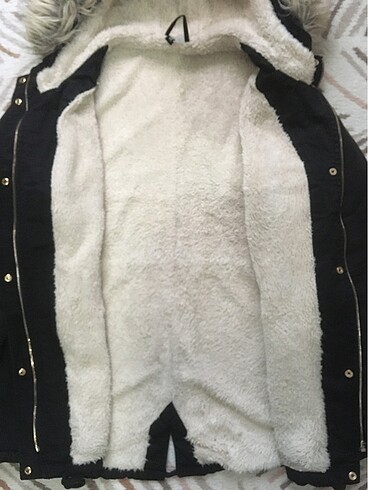 44 Beden siyah Renk H&M parka