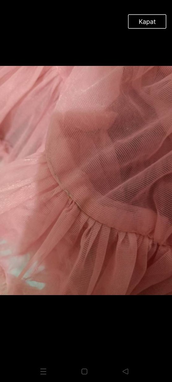 Pembe Fırfırlı Kız Çocuk Etek
3 yaş 
marka: Le mabelle - Görsel 4