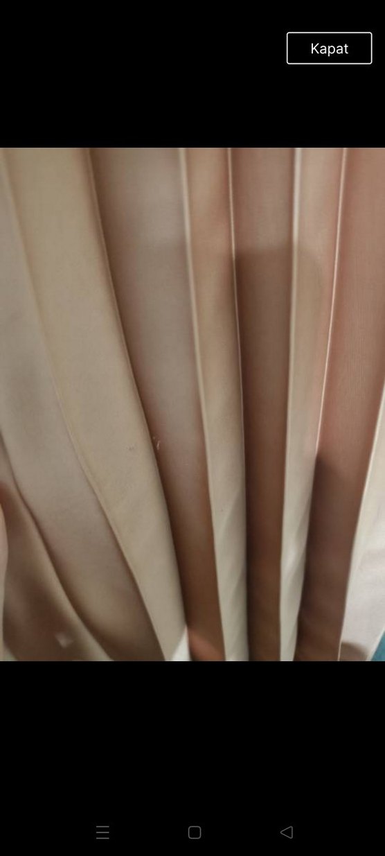 somon saten Pilili Uzun Etek - Görsel 2