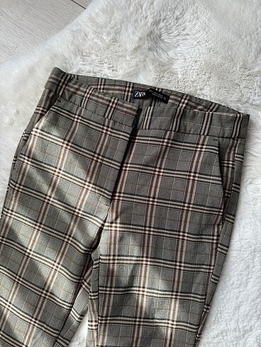 Zara Zara Kareli Pantolon