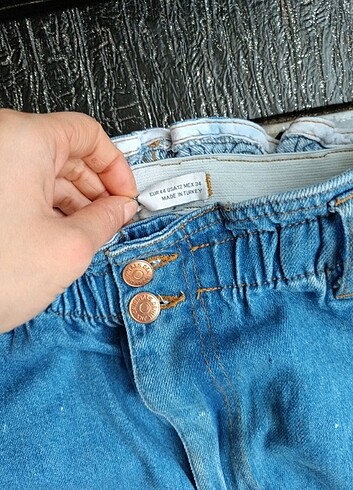 Diğer Mavi mom jean