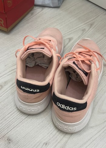 Adidas Pembe Adidas Bağcıklı Spor Ayakkabı orjinal