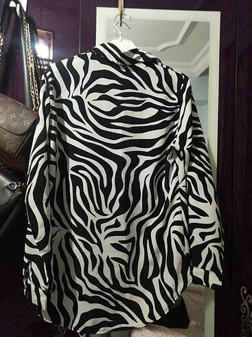 Diğer Zebra desenli gömlek 