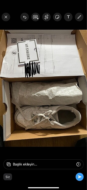 Nike Orijinal Nike Air Force
