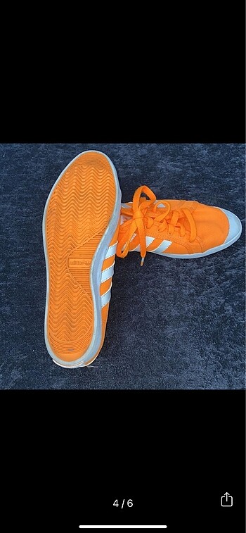 37,5 Beden turuncu Renk Adidas spor ayakkabı
