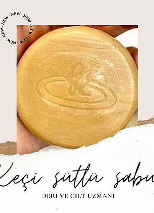 Keçi sütlü sabun