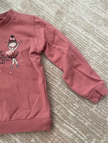 4 Yaş Beden Koton Sweatshirt