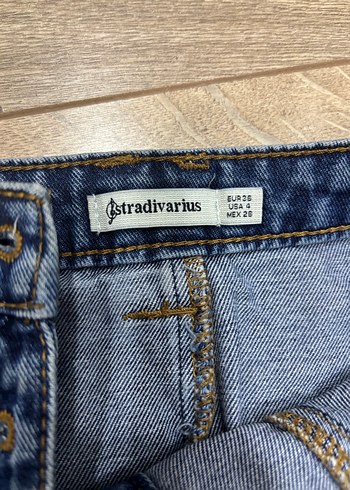 Kadın Kot Mini Etek - Görsel 4