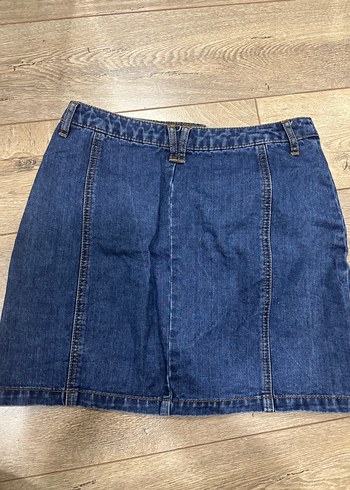 Kadın Kot Mini Etek - Görsel 2