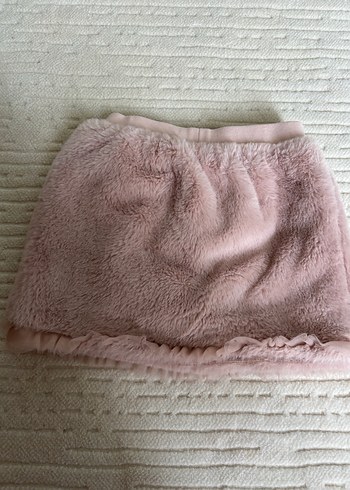 Panço Kürklü Mini Etek - Görsel 4