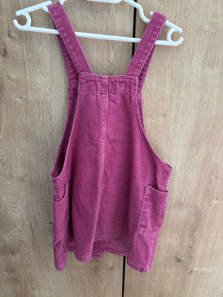 Zara Pembe Salopet - Görsel 4