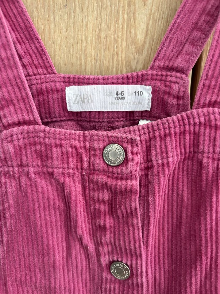 Zara Pembe Salopet - Görsel 5