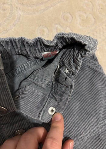 Zara Kadife Fitilli Etek - Görsel 6