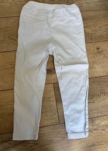 Kırık Beyaz Denim Pantolon - Görsel 5