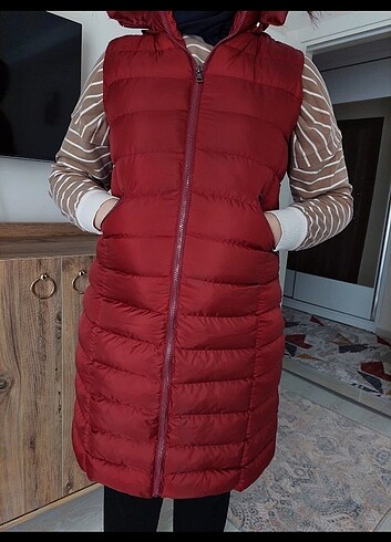 Bordo şişme yelek