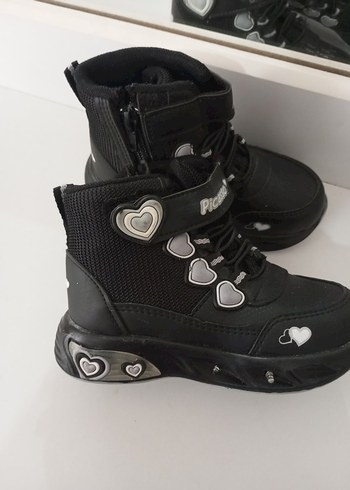 Kızlar için Siyah Gotik Sneaker - Görsel 3