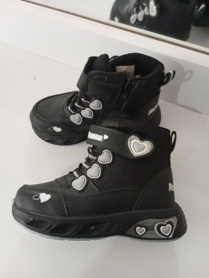 Kızlar için Siyah Gotik Sneaker - Görsel 5