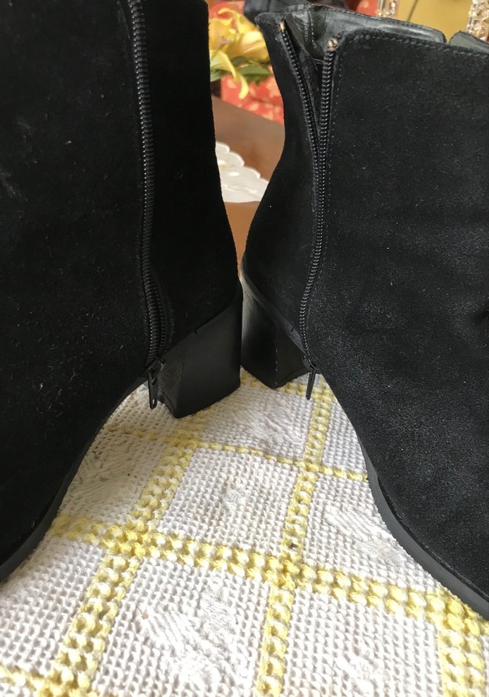 Siyah Süet Kadın Çizme - Görsel 3