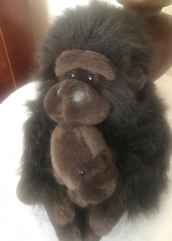 Diğer Kahverengi Peluş Oyuncak Goril Fransa unıcef