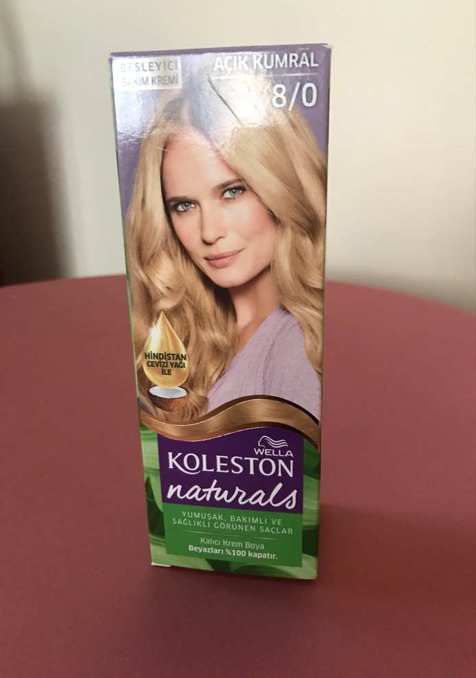 Wella Koleston Naturals Saç Boyası 8/0 Kumral - Görsel 2