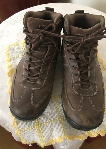 Kahverengi Deri Erkek Çizmeleri - Görsel 2