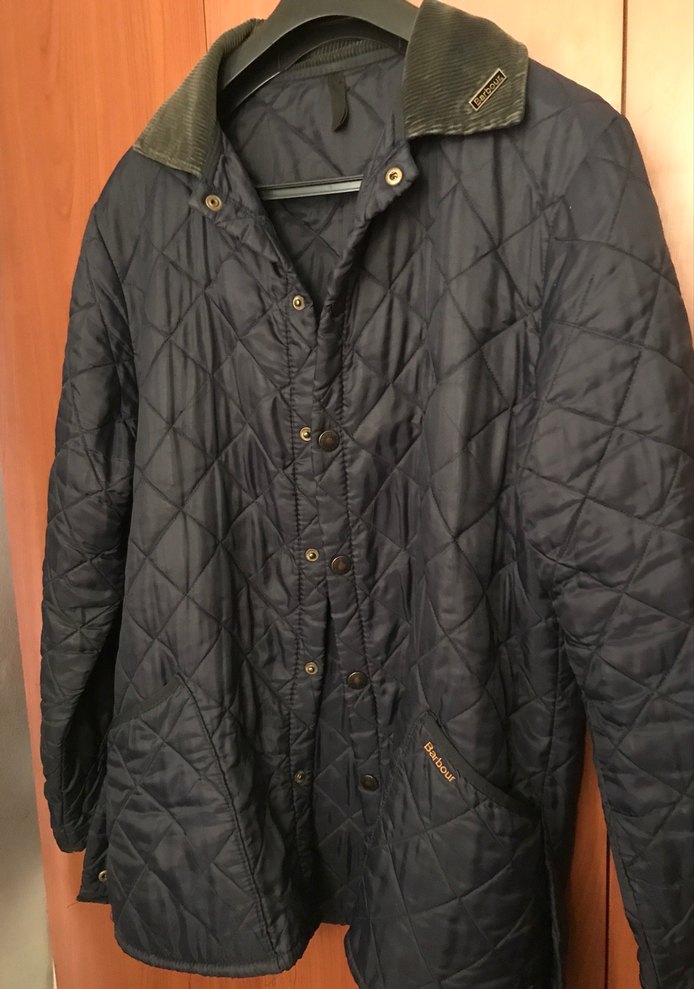 Düğmeli Erkek Kaban, Uzun Kollu, Lacivert orjinal - Görsel 5