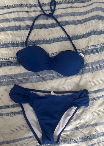 Kadın Lacivert Bikini Takımı
