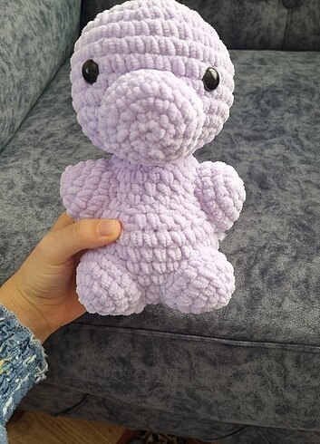 Tasarımcı Amigurumi pelus dinozor 