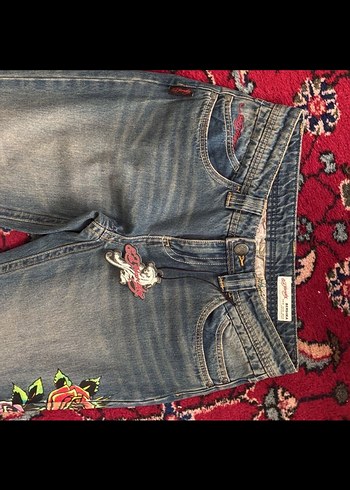 Bershka Ed Hardy Jean Pantolon