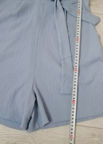 Mavi Kısa tulum - Görsel 5