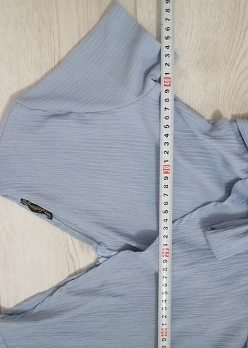 Mavi Kısa tulum - Görsel 3