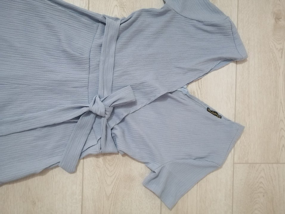 Mavi Kısa tulum - Görsel 2