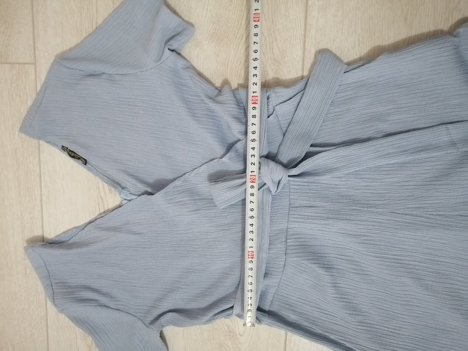 Mavi Kısa tulum - Görsel 4