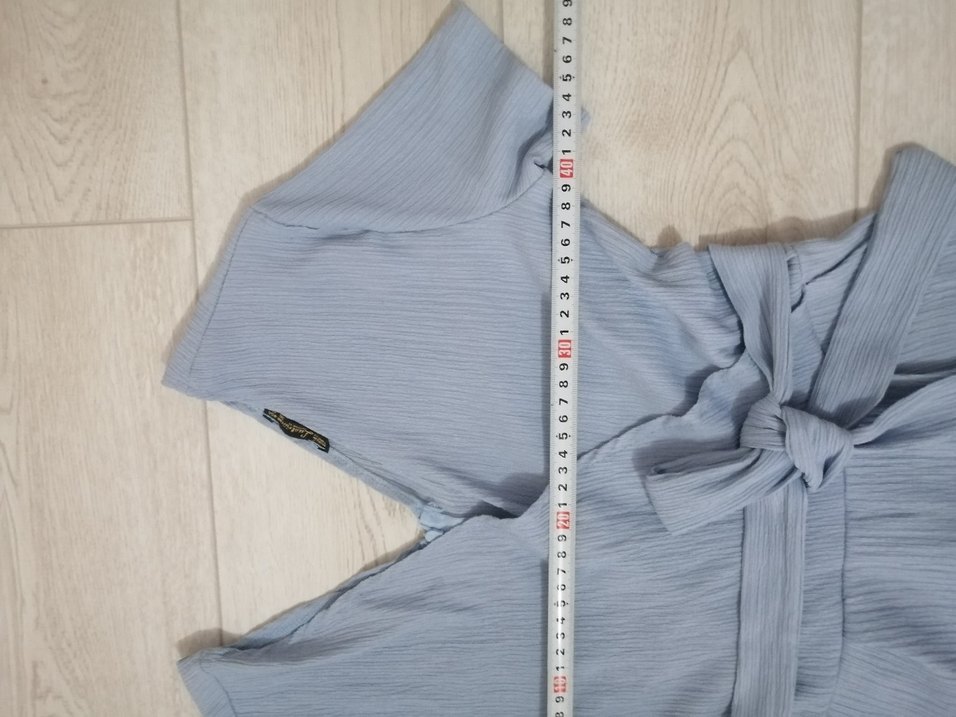 Mavi Kısa tulum - Görsel 3