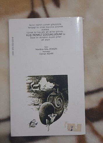  Kuş renkli çocukluğum şiir kitabı 