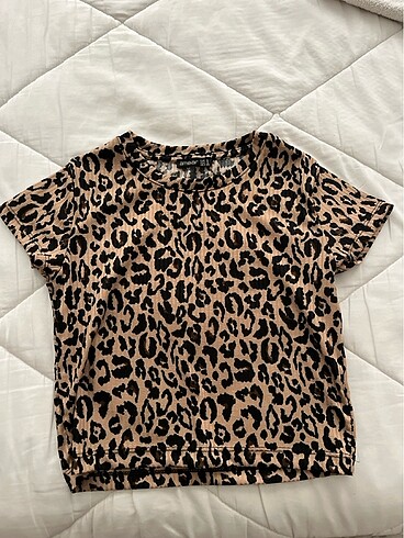 Diğer Leopar desenli bluz