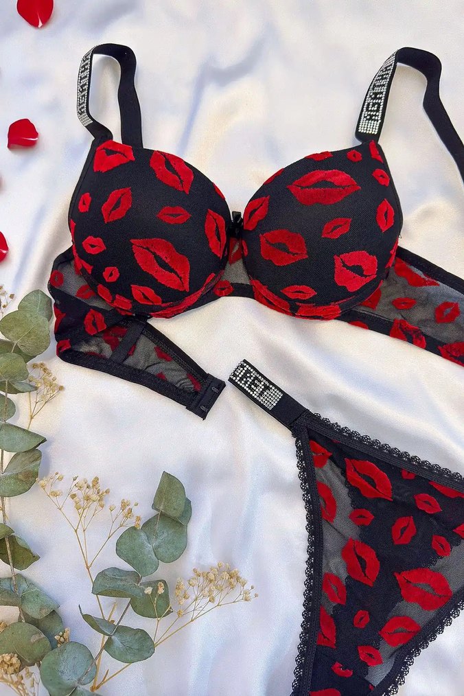 iç çamaşır takımı sütyen takımı kadın - Görsel 2