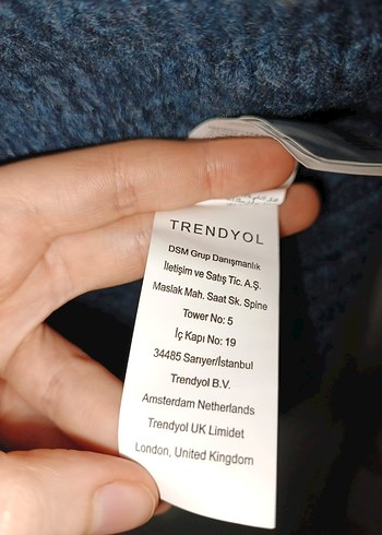 Trendyol Lacivert Kadın Triko Kazak - Görsel 4