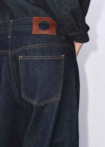 Zara zw collection orta bel balon bilekte Jean pantolon - Görsel 4